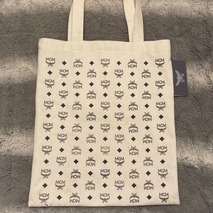 MCM Canvas Tote Bag